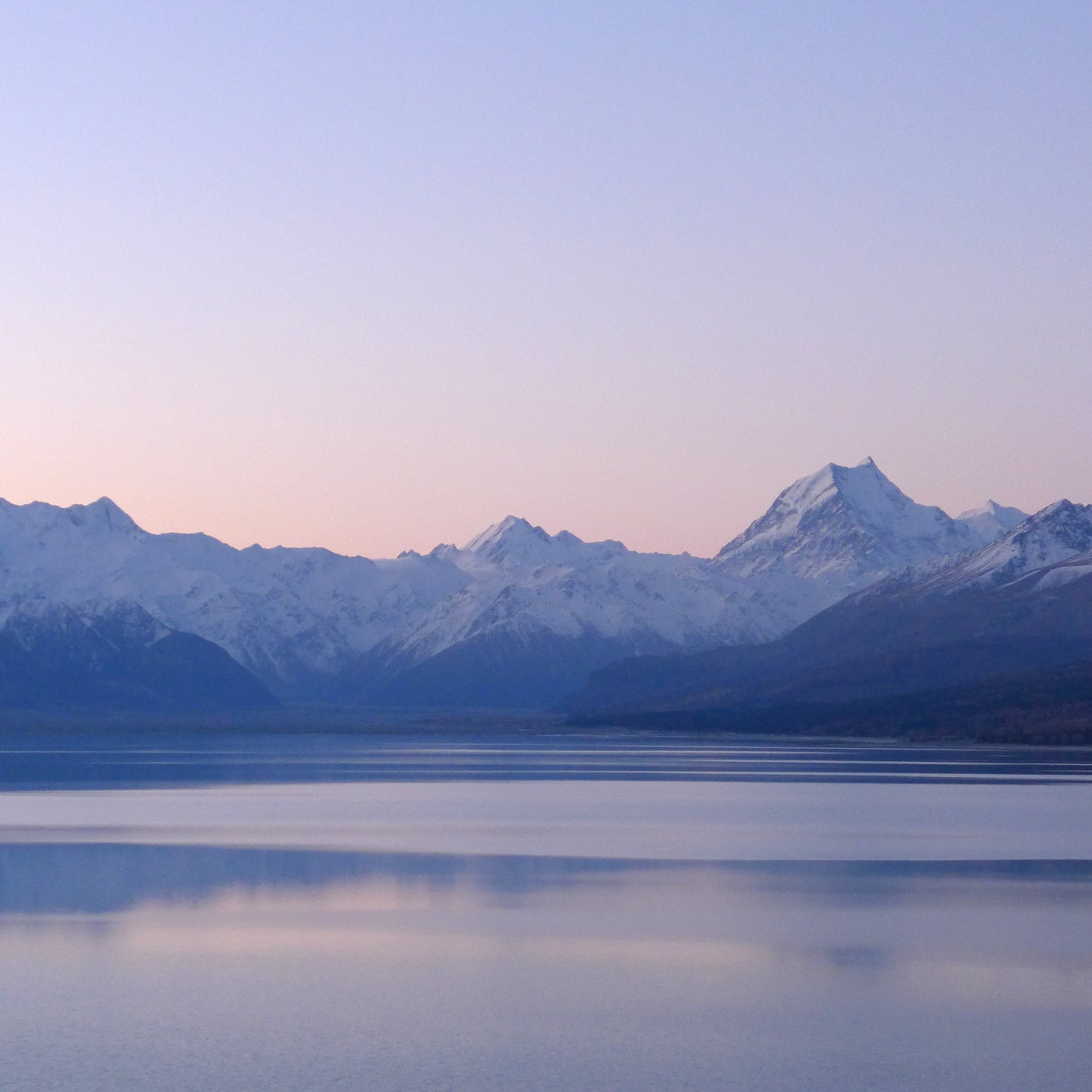 Aoraki Mt Cook at Dusk
