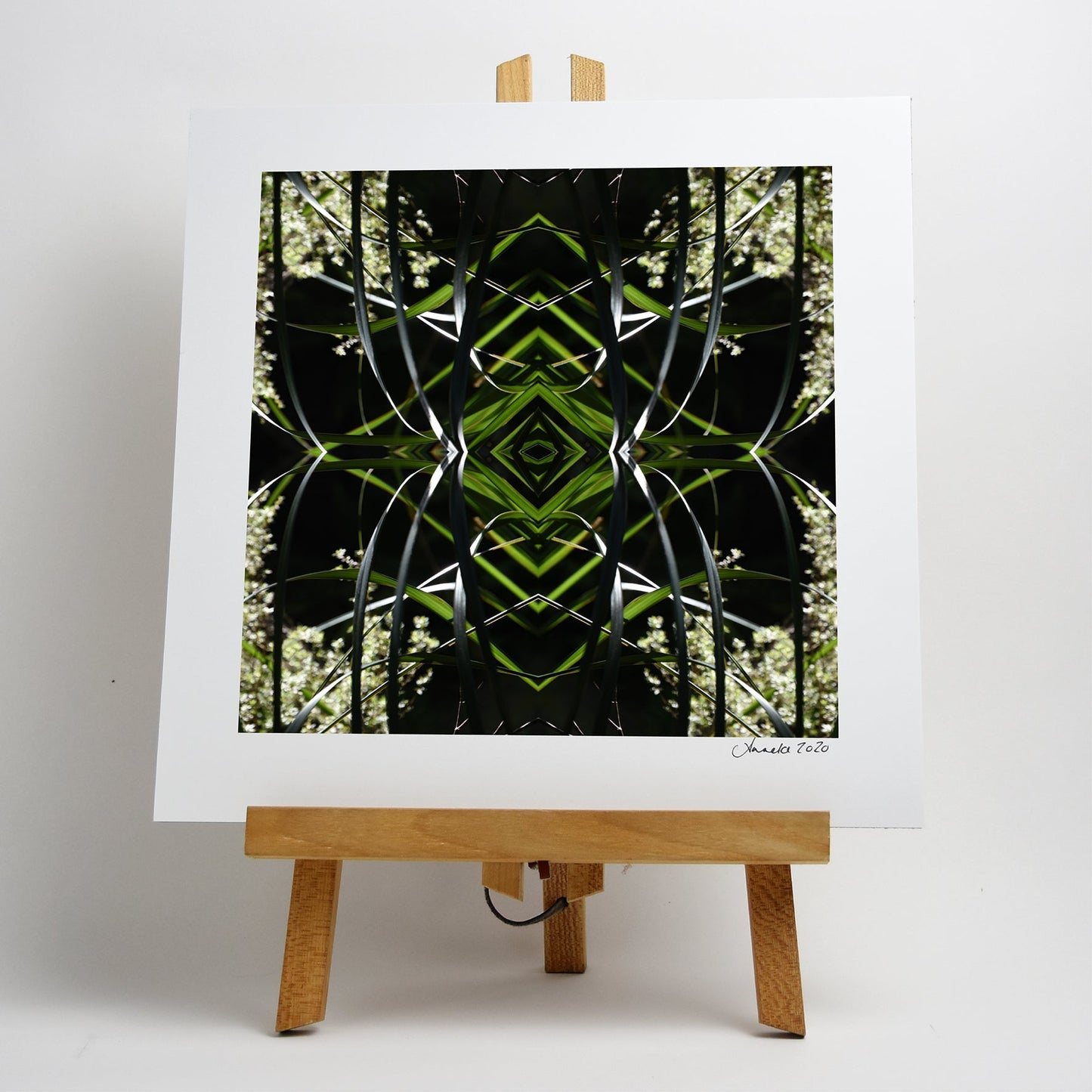 Dark Ruatahi Portal 3 - Small Mandala Print