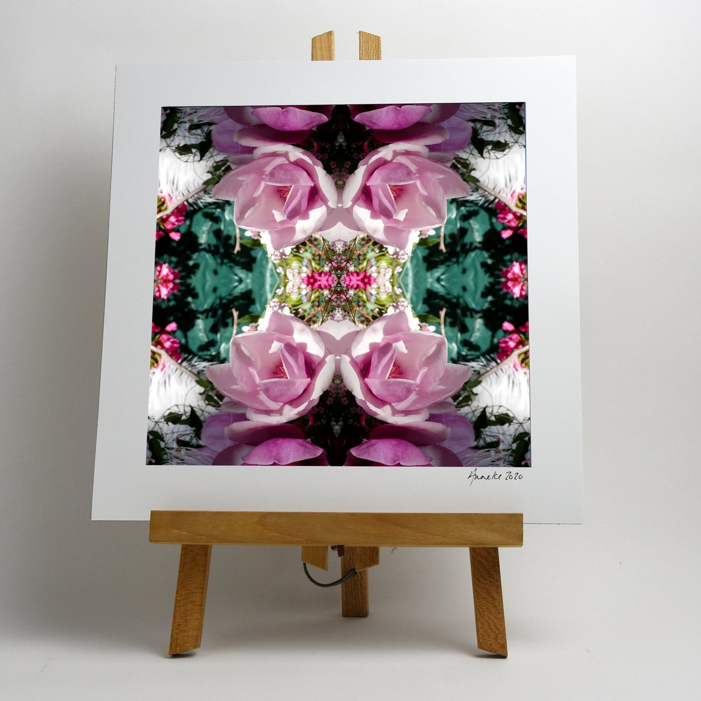 Velvet Heart 2 - Small Mandala Print