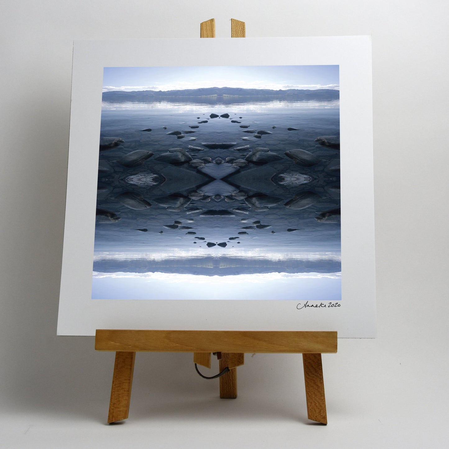 Lake Hawea - Small Mandala Print