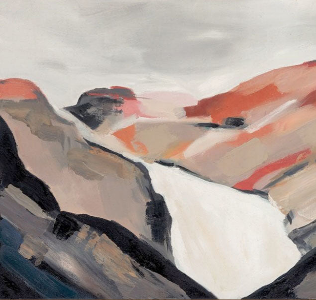 Expressionist landscape