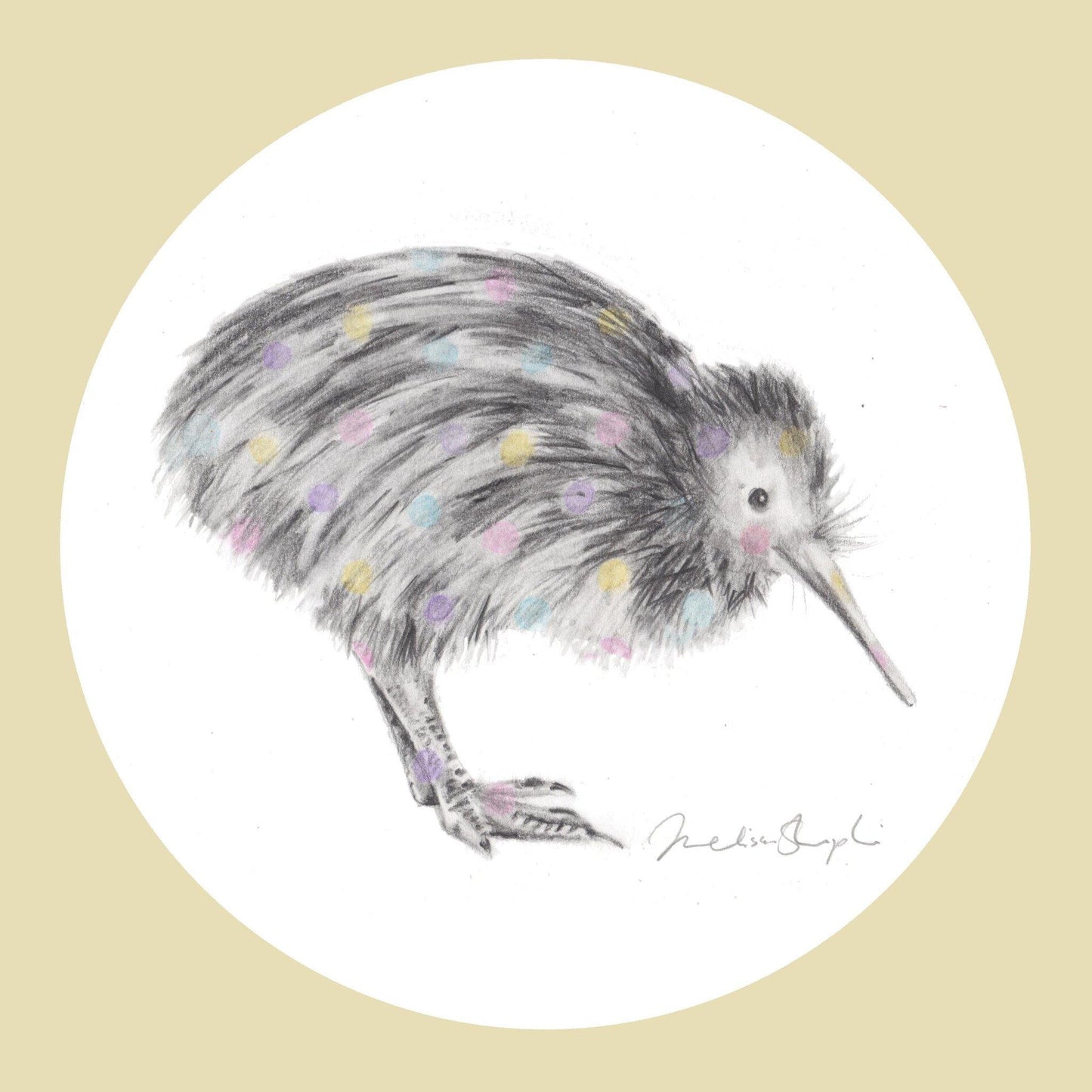 Yellow Kiwi - Melissa Sharplin