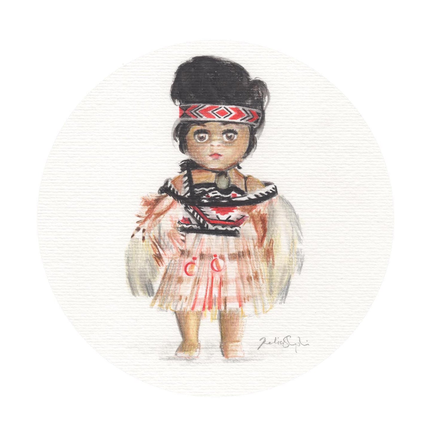 Te Hira, Koa, and Hine - 3 framed Prints