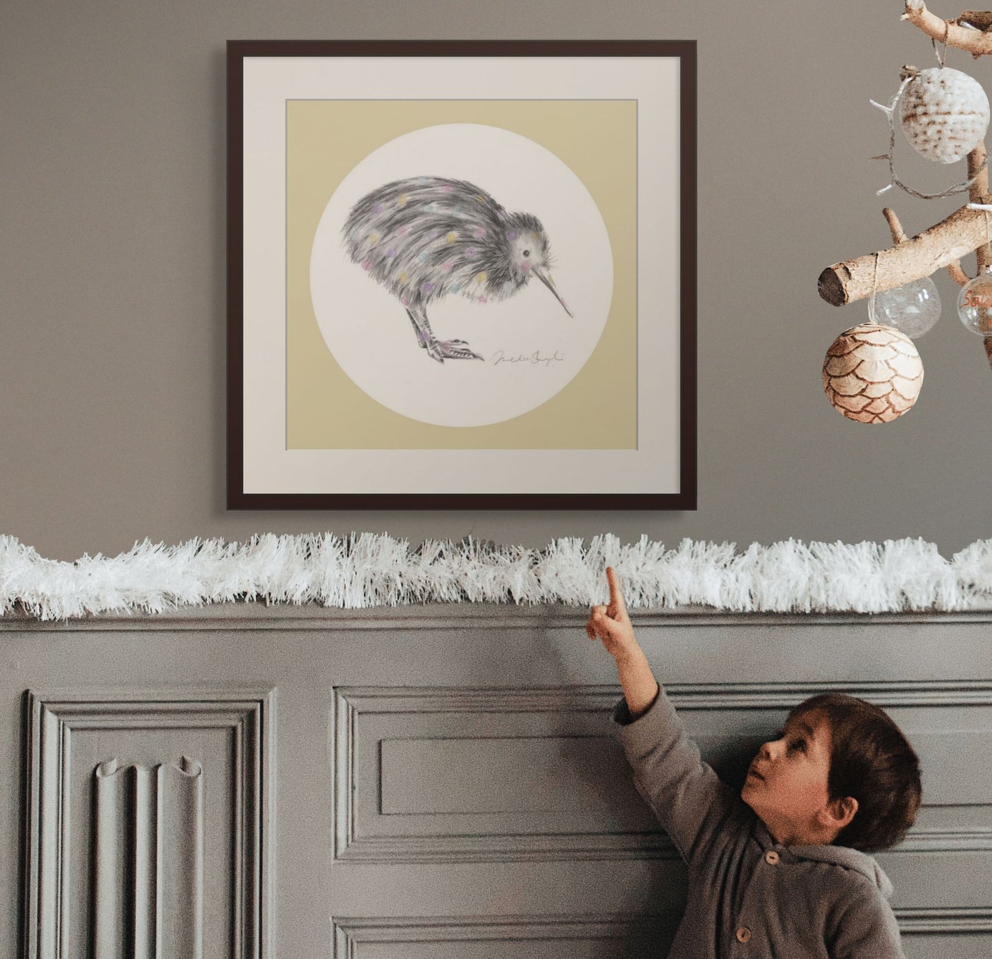 Little Spotted Kiwi - Yellow