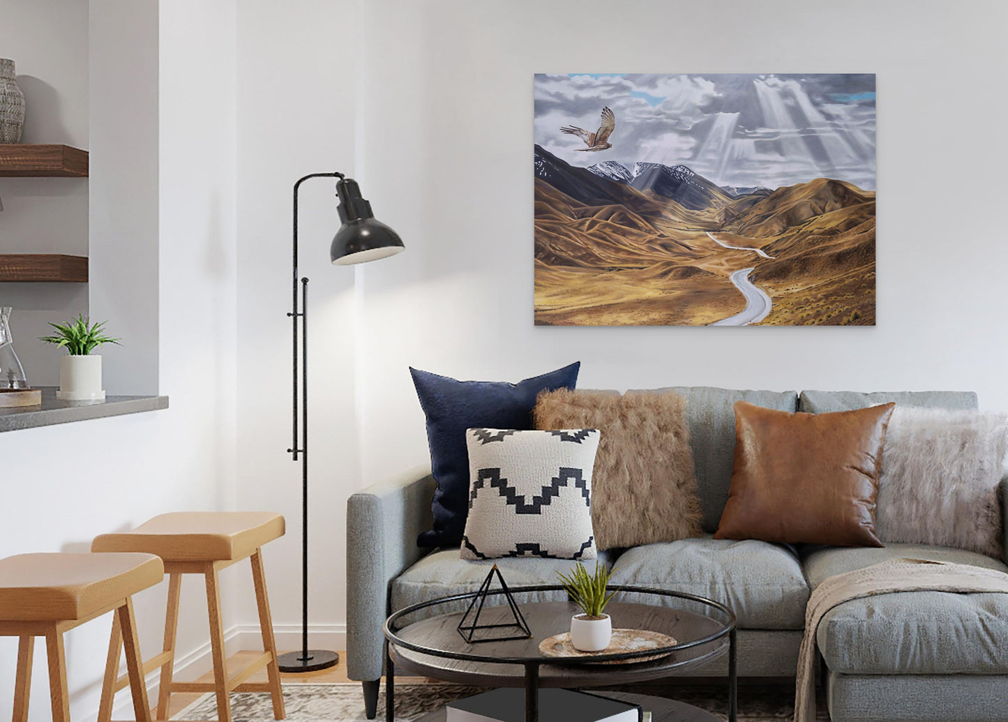 Lindis Pass Landscape