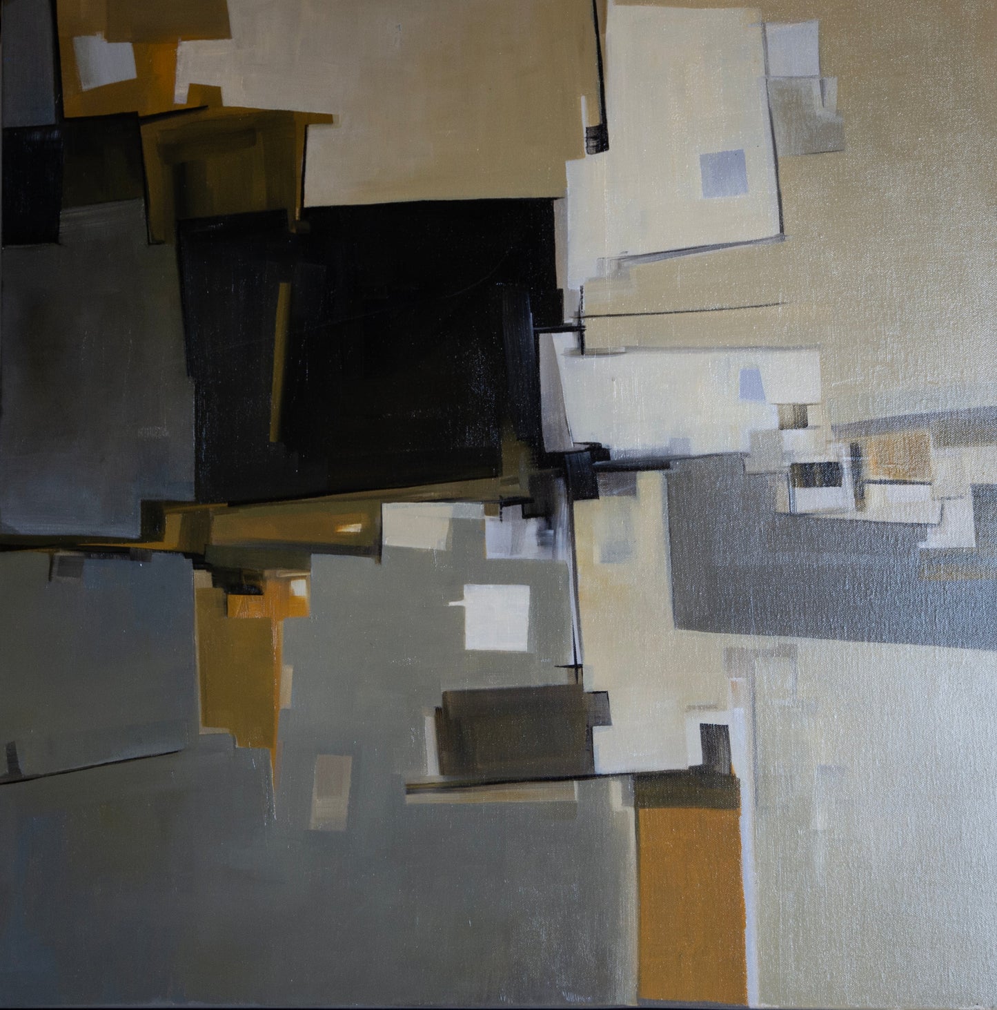 Beige On Black small sq