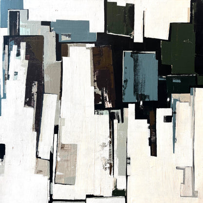 Caspian Blue Squares