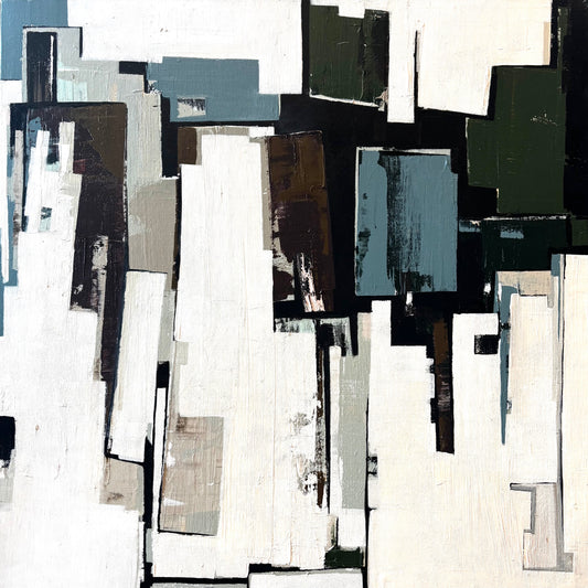 Caspian Blue Squares