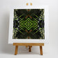 Dark Ruatahi Portal 1 - Small Mandala Print