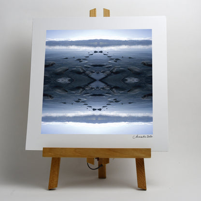 Lake Hawea - Small Mandala Print