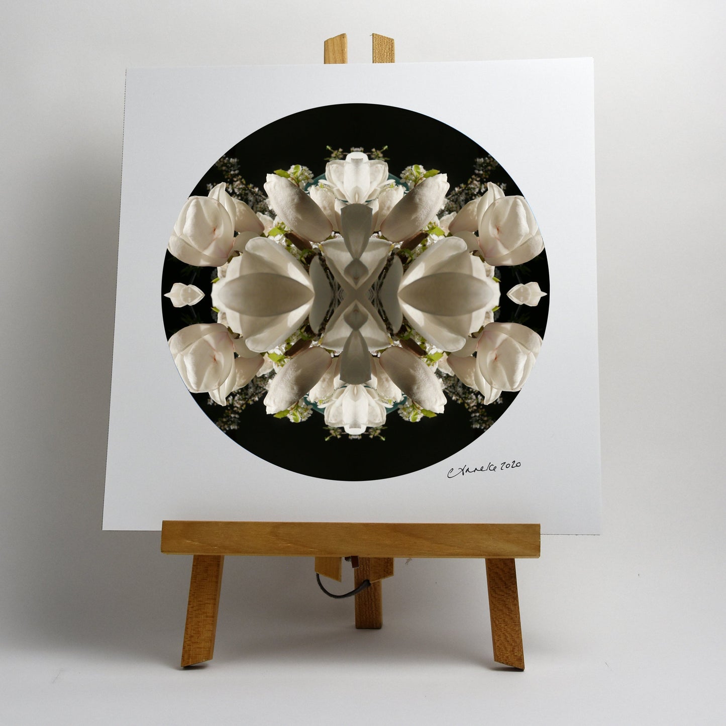 Magnolia Crown 2 - Small Mandala Print