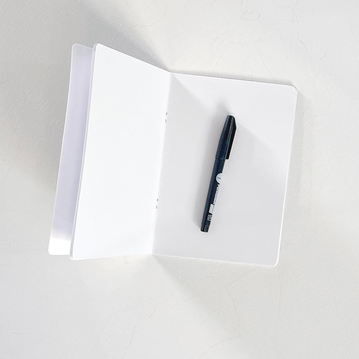 Fantail March Blue Notebook