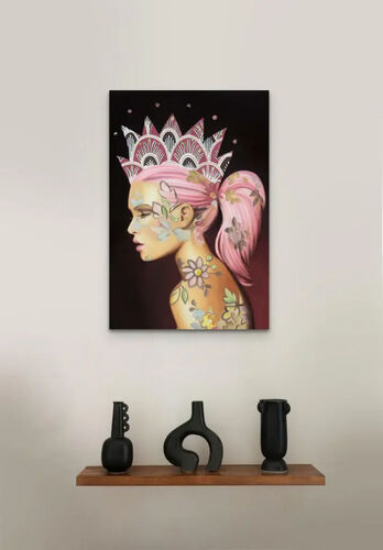 Pink Vintage Framed