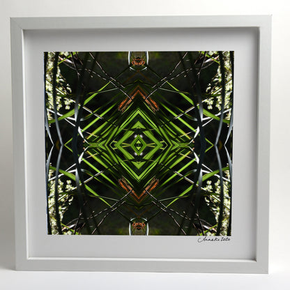 Dark Ruatahi Portal 1 - Small Mandala Print