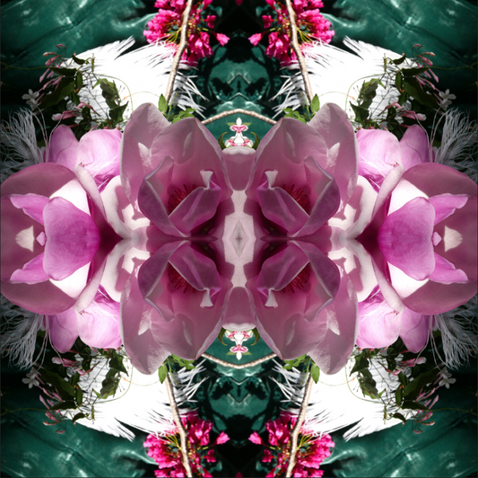 Velvet Heart 3 - Small Mandala Print