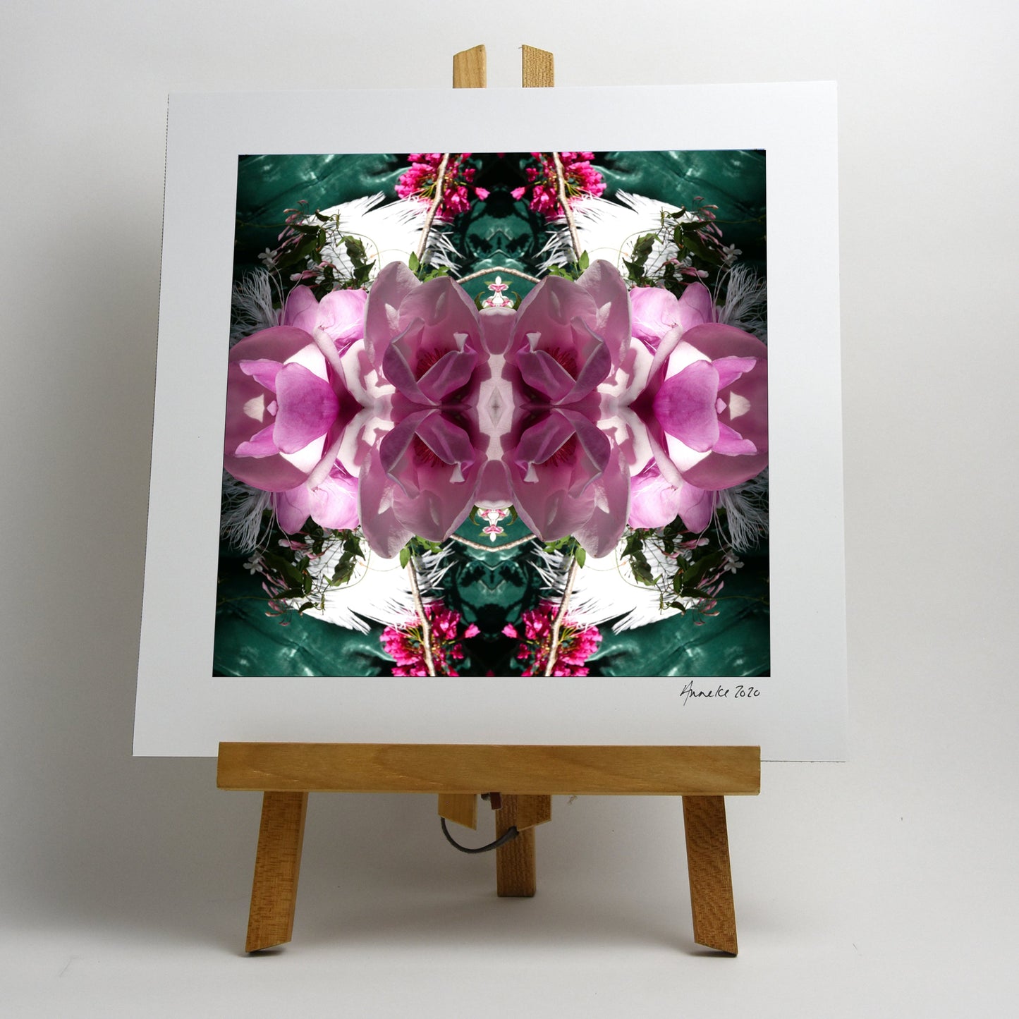 Velvet Heart 3 - Small Mandala Print
