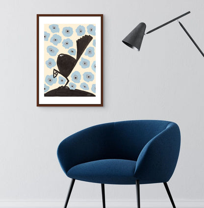 Bird March - Blue