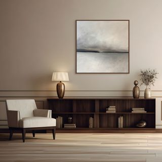 Dusty Sea Landscape
