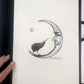 Kiwi and the Moon - White
