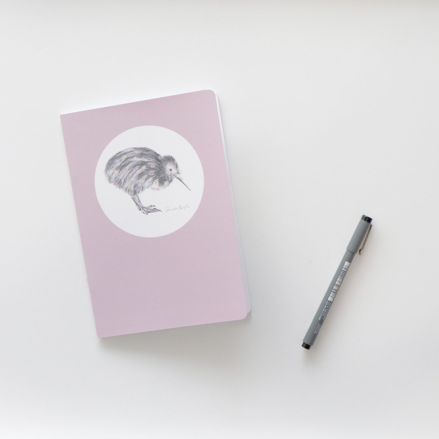 Kiwi Pink Notebook