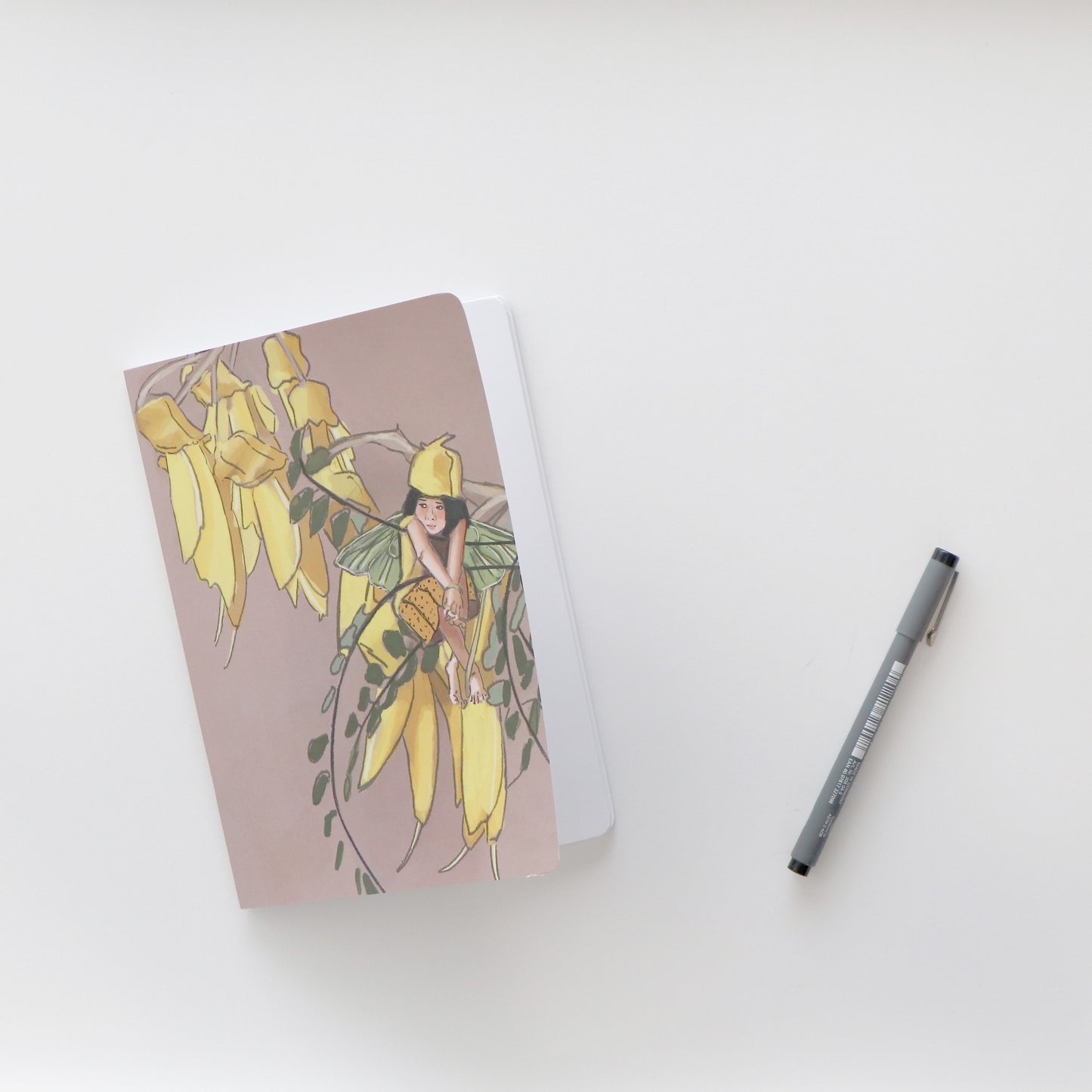 Kōwhai Fairy Notebook