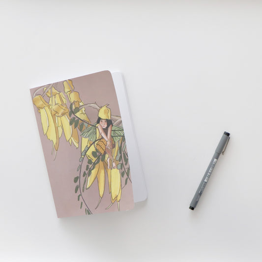 Kōwhai Fairy Notebook