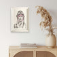 Miss Aviator Framed
