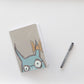 Mustard Bow Monster Notebook