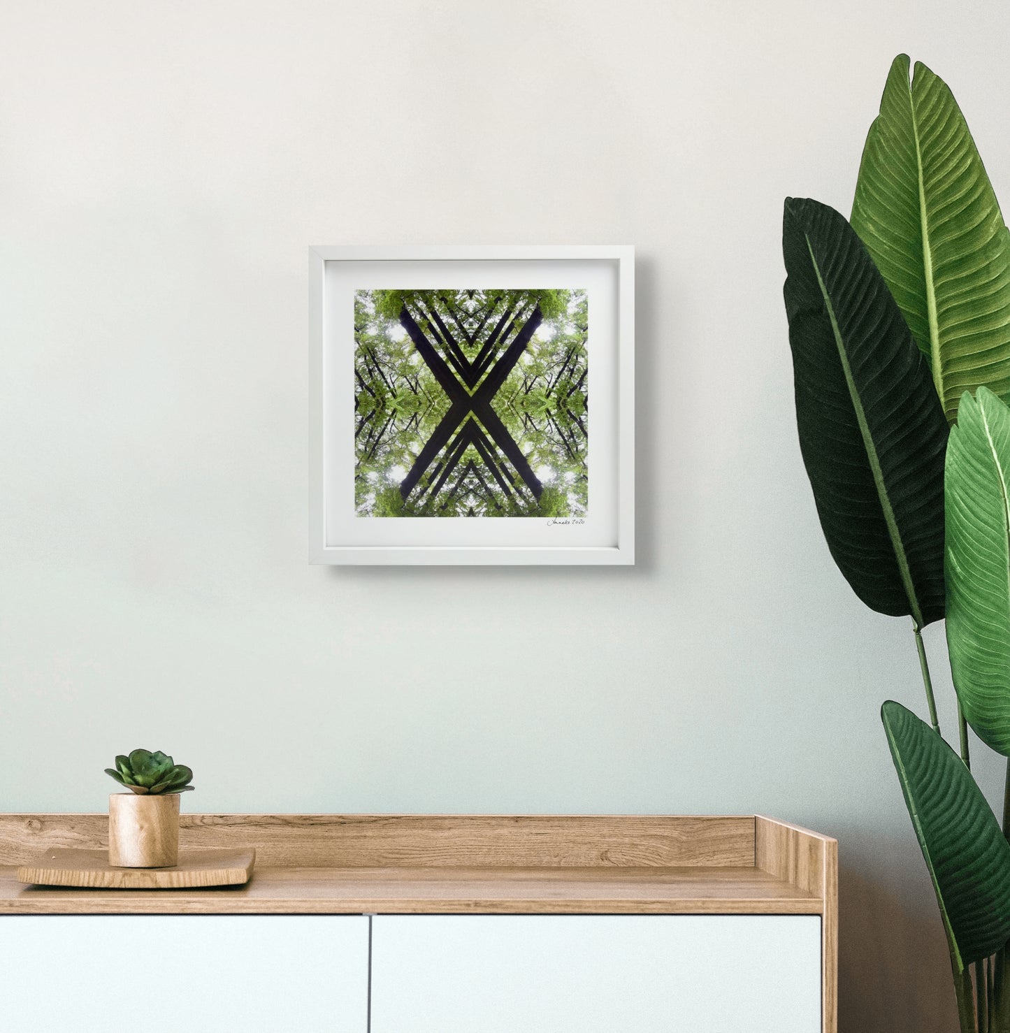 Native Canopy - Small Mandala Print