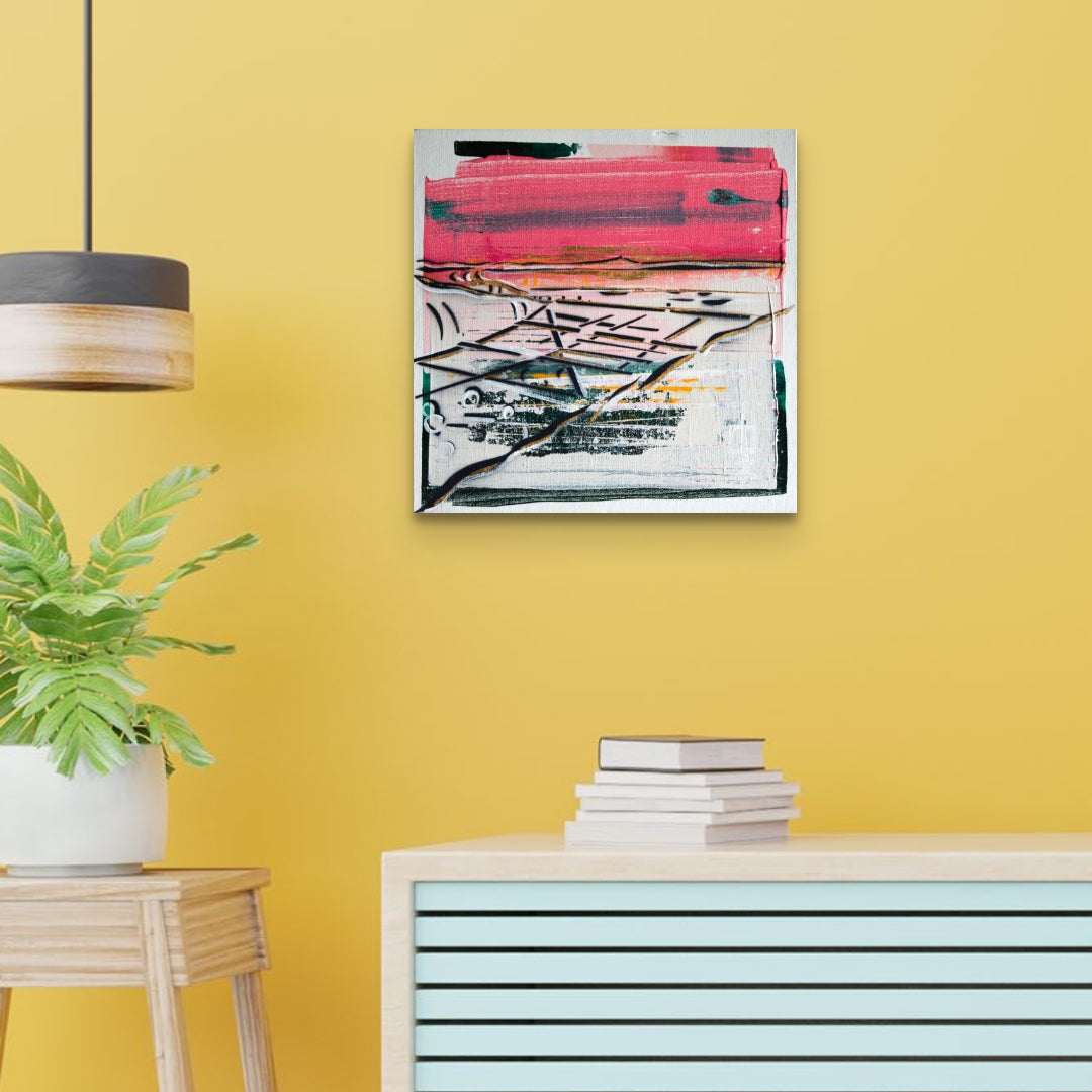 Sumner Nights - From Above on canvas