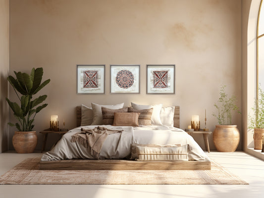 Tapa Cloths set of 3