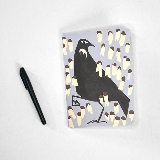 Tūī March Blue Notebook