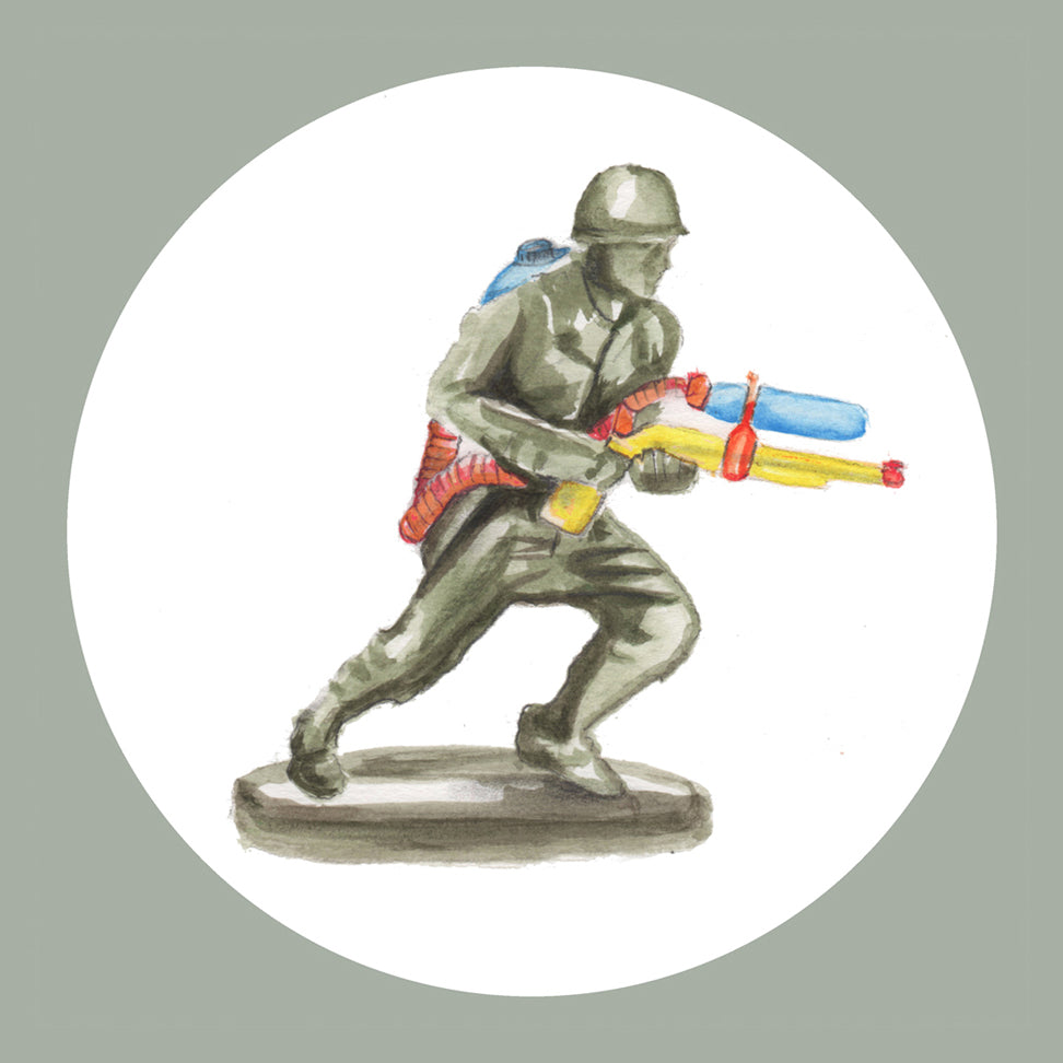 Water Army framed, set of three