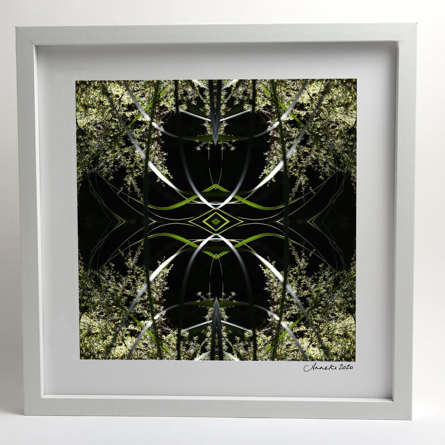 Dark Ruatahi Portal 6 - Small Mandala Print