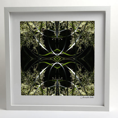 Dark Ruatahi Portal 6 - Small Mandala Print